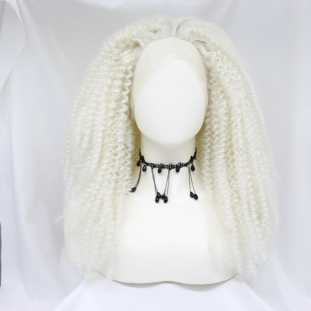 Blonde But Kinky Curly HD Lace Front