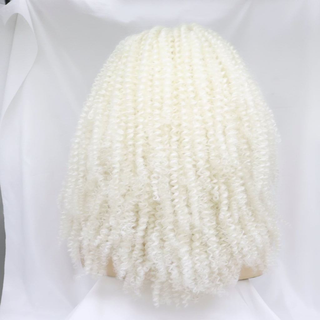 Blonde But Kinky Curly HD Lace Front