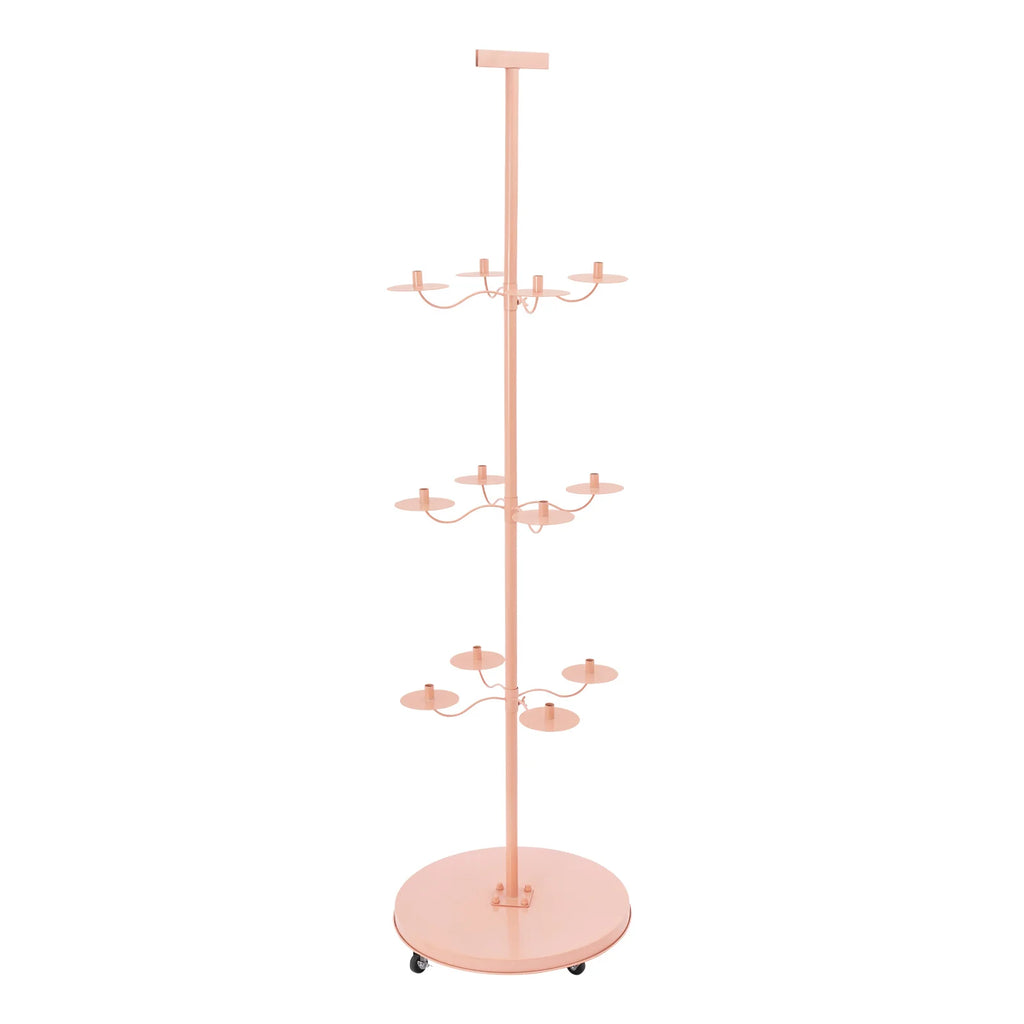 The Vertical Vault: Pink Iron Multi-Wig Tower