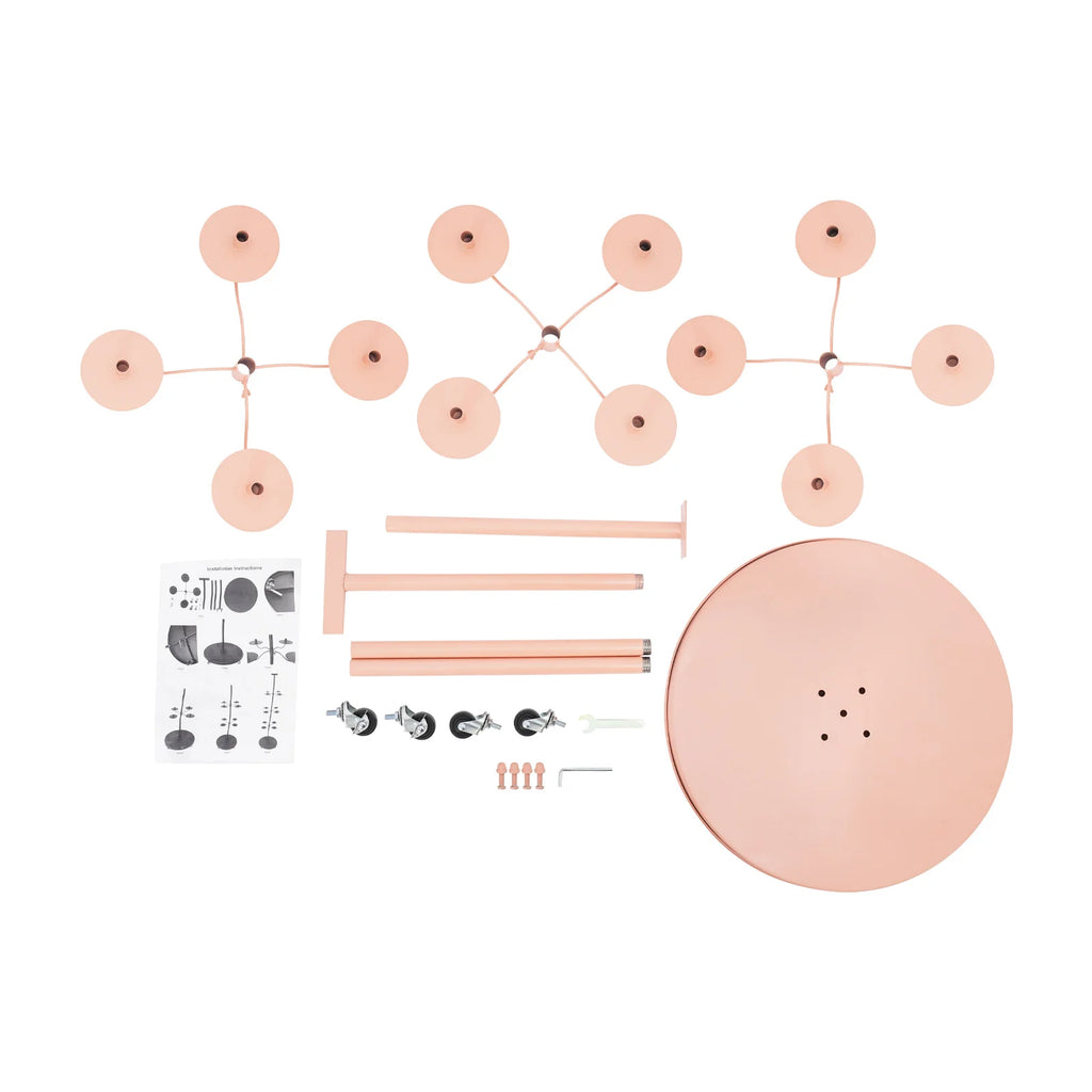 The Vertical Vault: Pink Iron Multi-Wig Tower