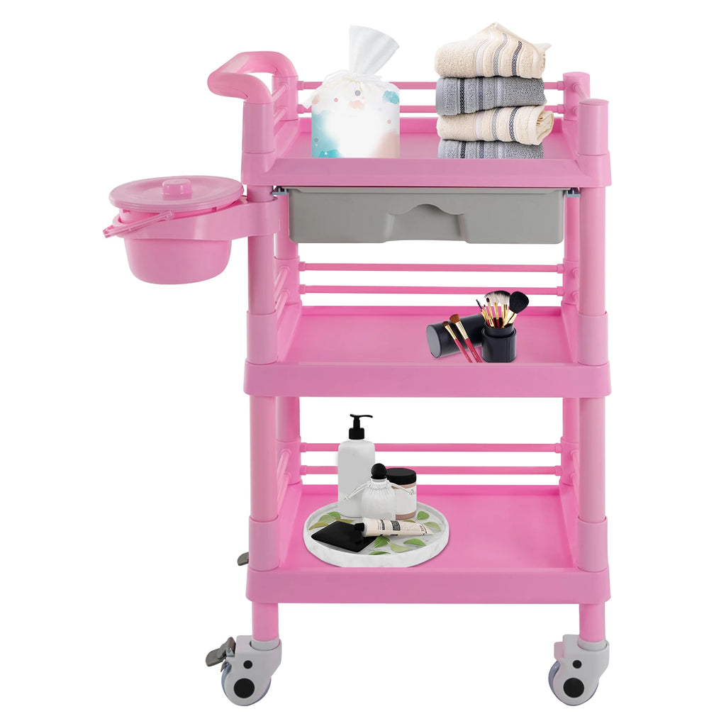 PINK PINKY 3 Tier Wig Trolley
